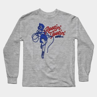 Vintage Rootin Tootin Good Time Western Cowgirl Long Sleeve T-Shirt